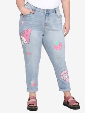 Hot Topic Plus Size My Melody Jeans size 18